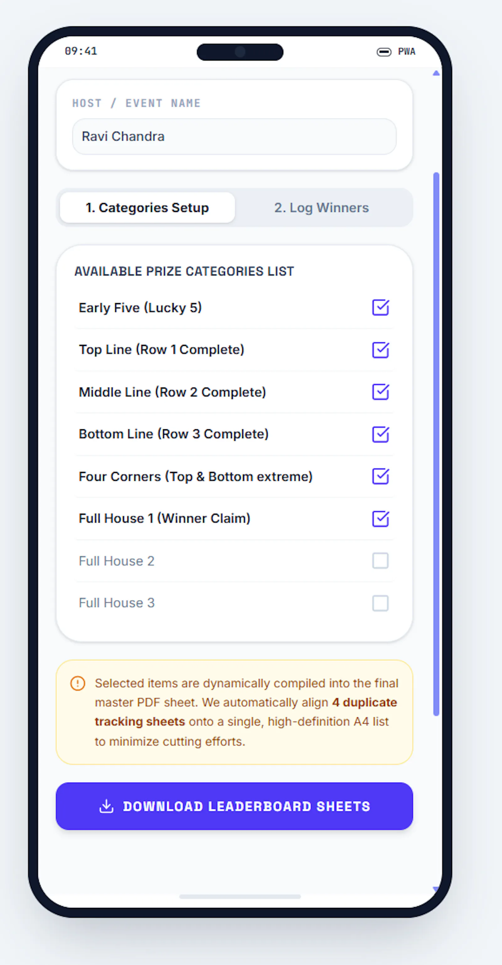 Tambola Host screenshot 6