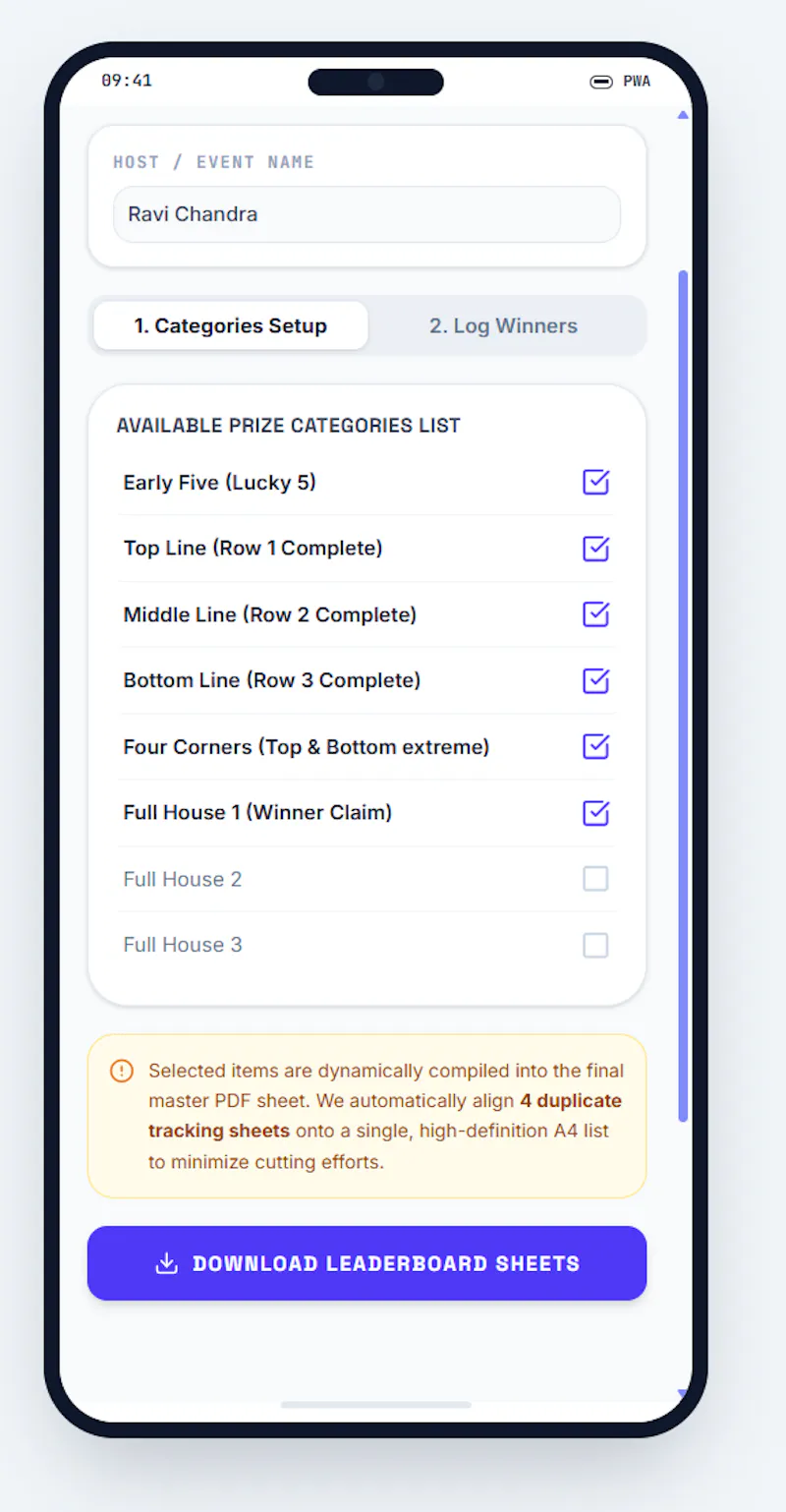 Tambola Host screenshot 6