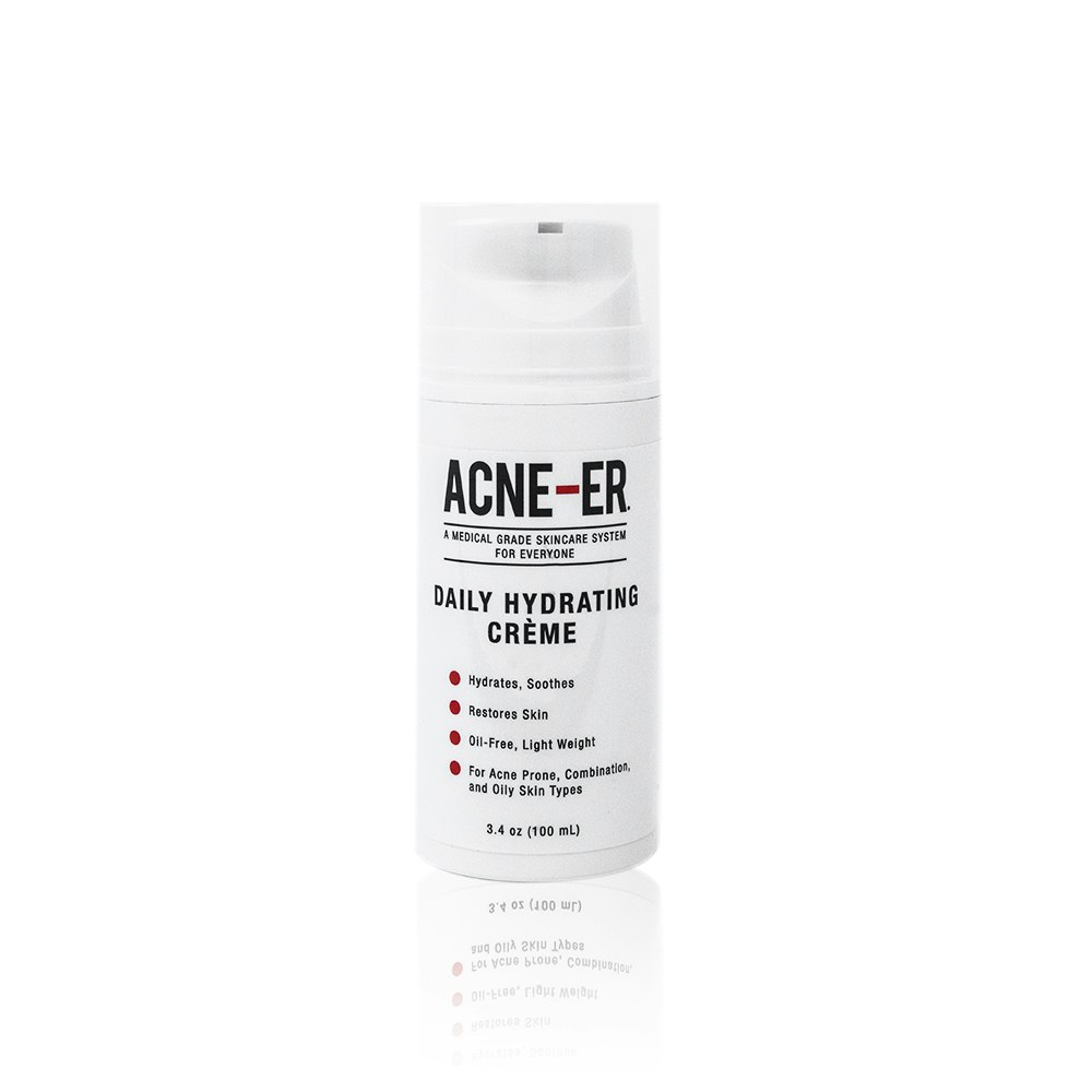 Mídia 1 de A acne é creme hidratante diário - A acne é creme hidratante diário