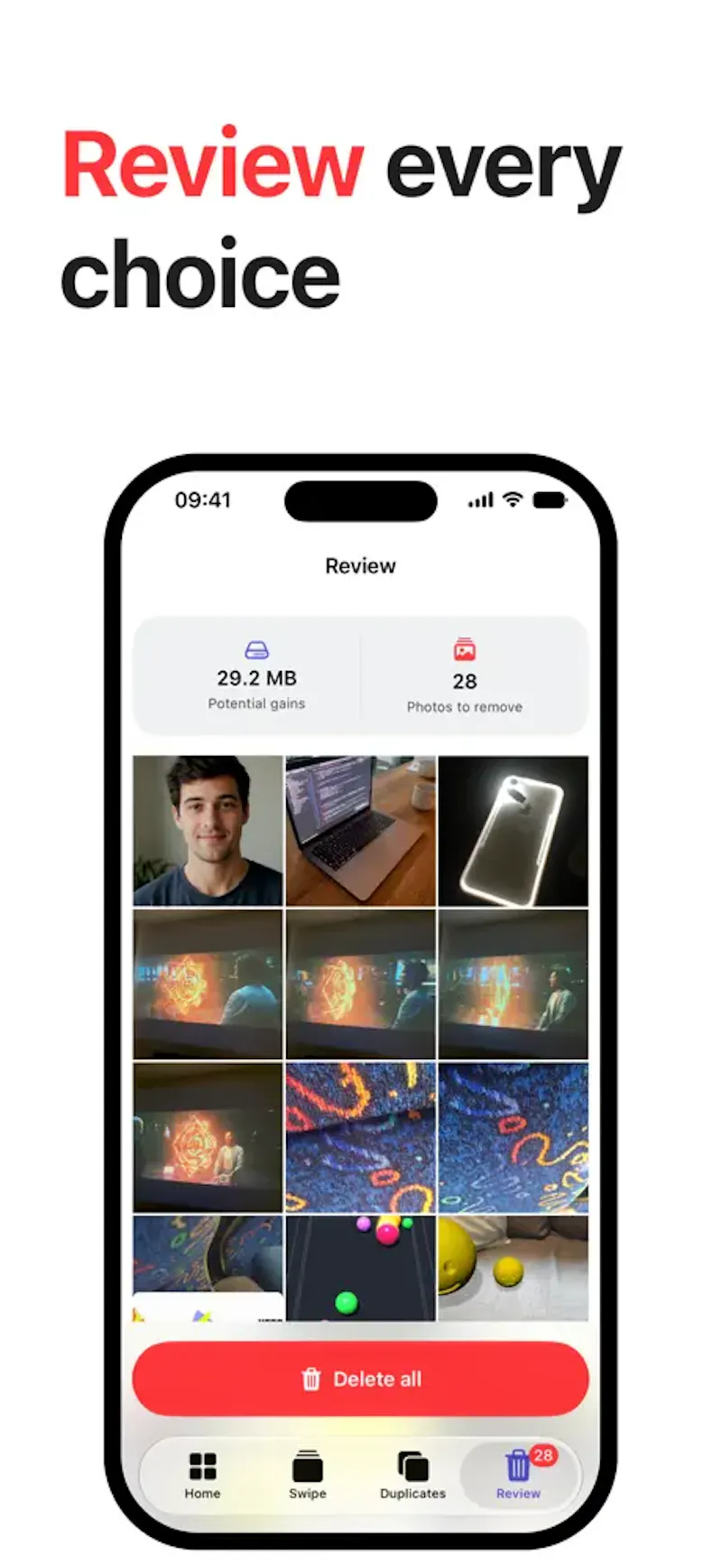 ClusterSwipe screenshot 3