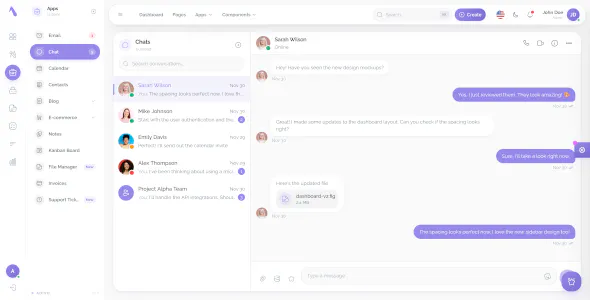 Adivo AIReady – React 19 Admin Dashboard 截图 2
