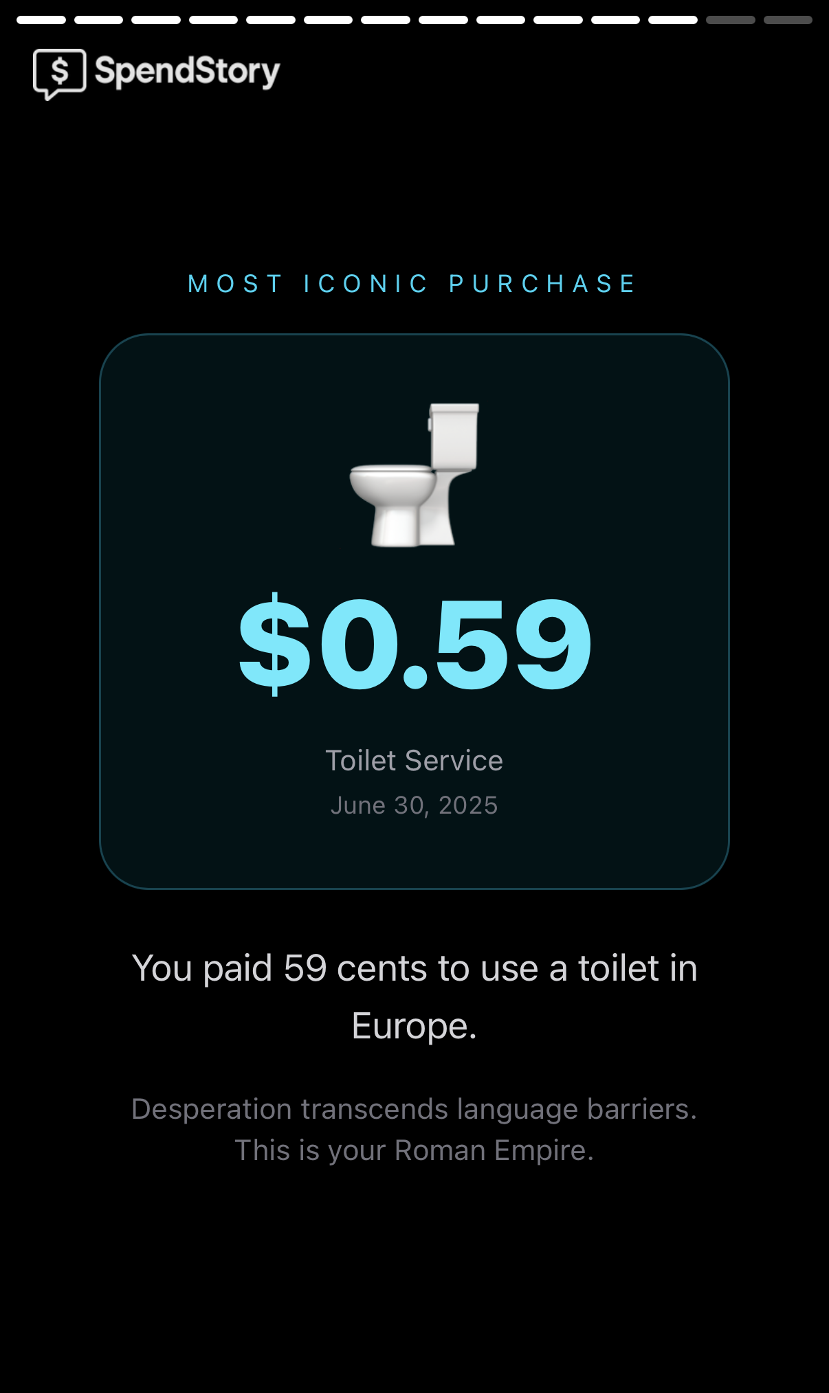 SpendStory - Screenshot 3 showing product features and functionality
