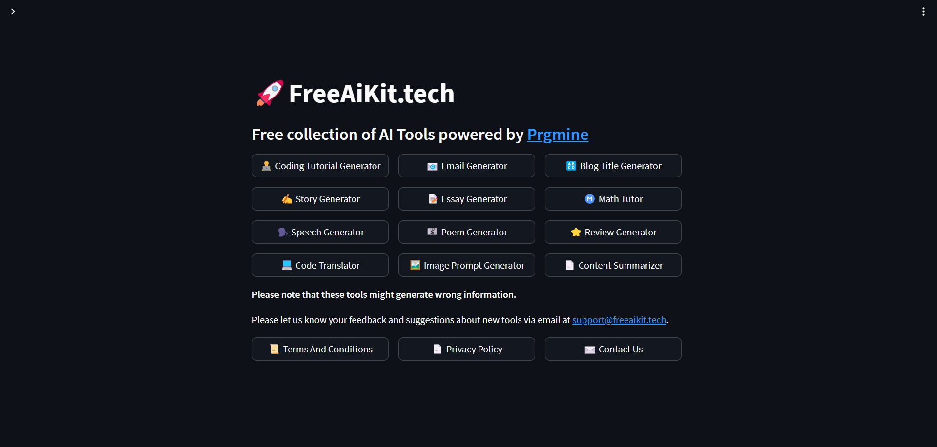 FreeAiKit