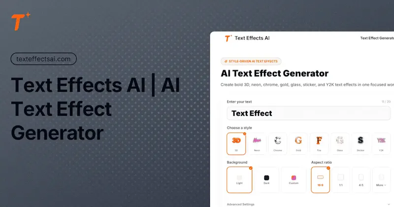 Text Effects AI screenshot 1