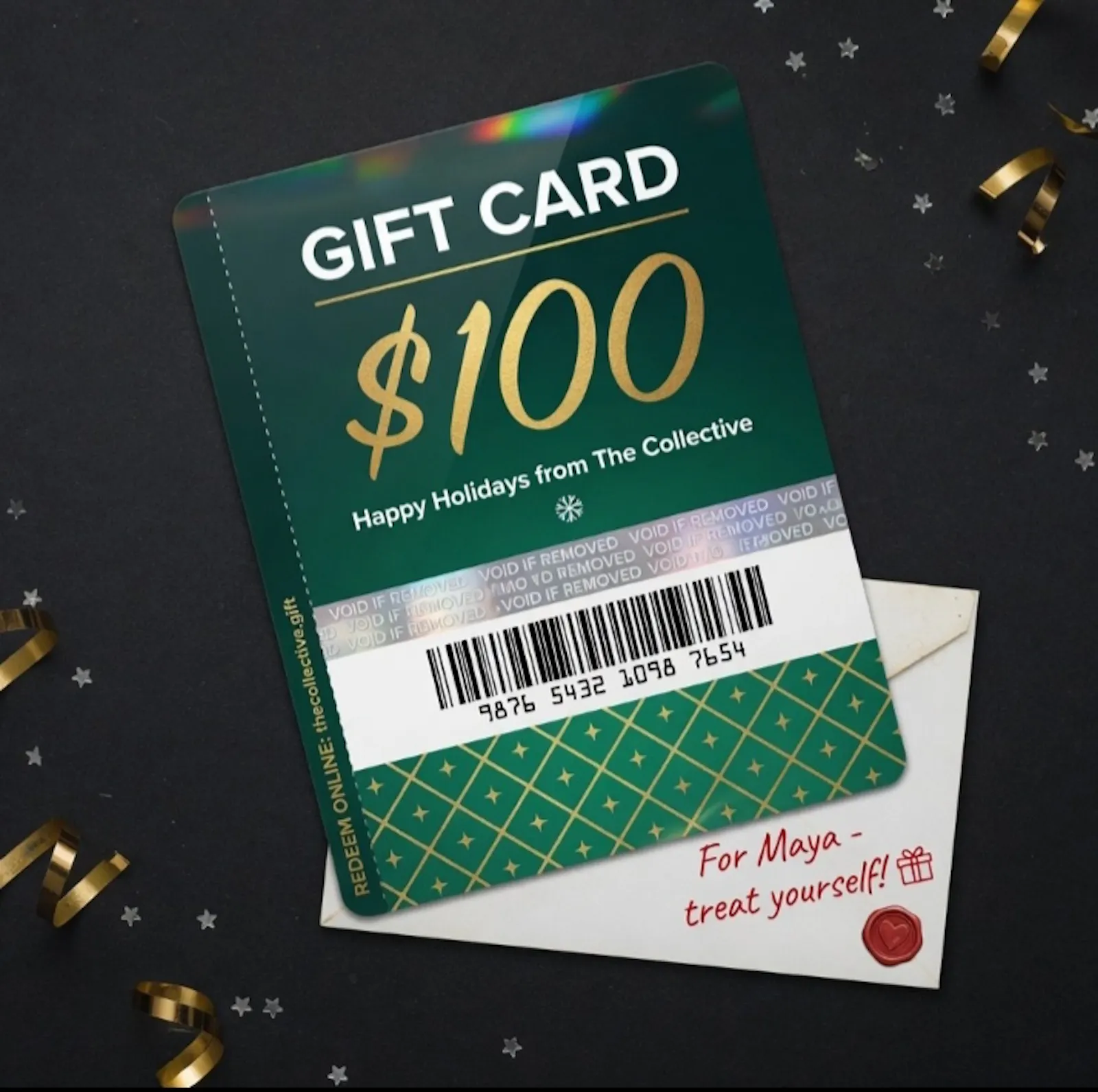 Gift card screenshot 1
