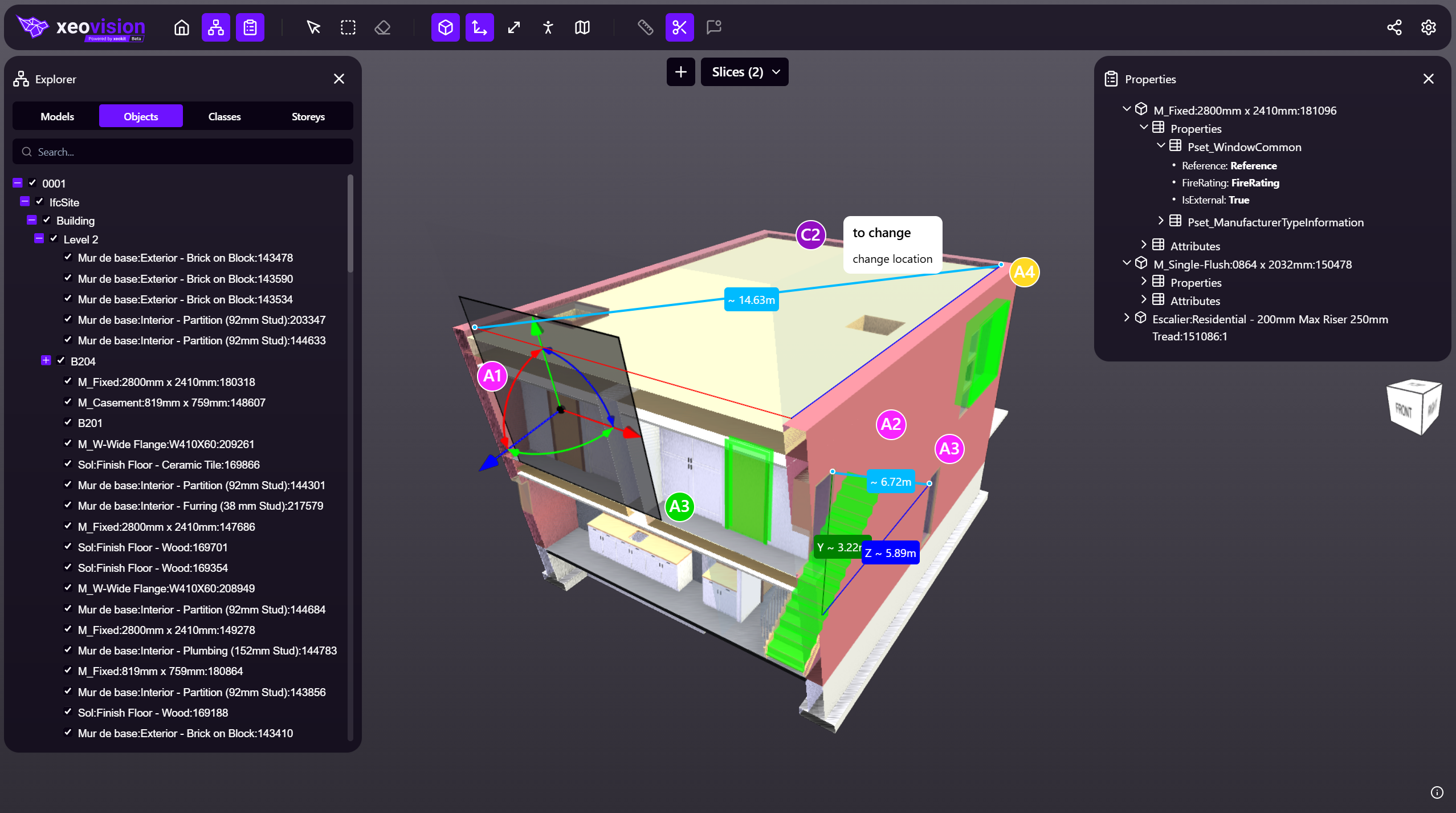 Xeovision - 您的工程3D BIM查看器，用于IFC，点云，GIS媒体4