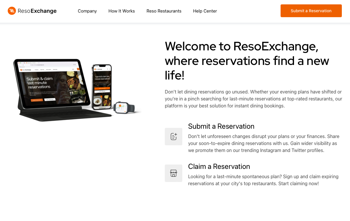 ResoExChange - 한계를 넘어 식사 : 청구, 제출, 맛! 미디어 3