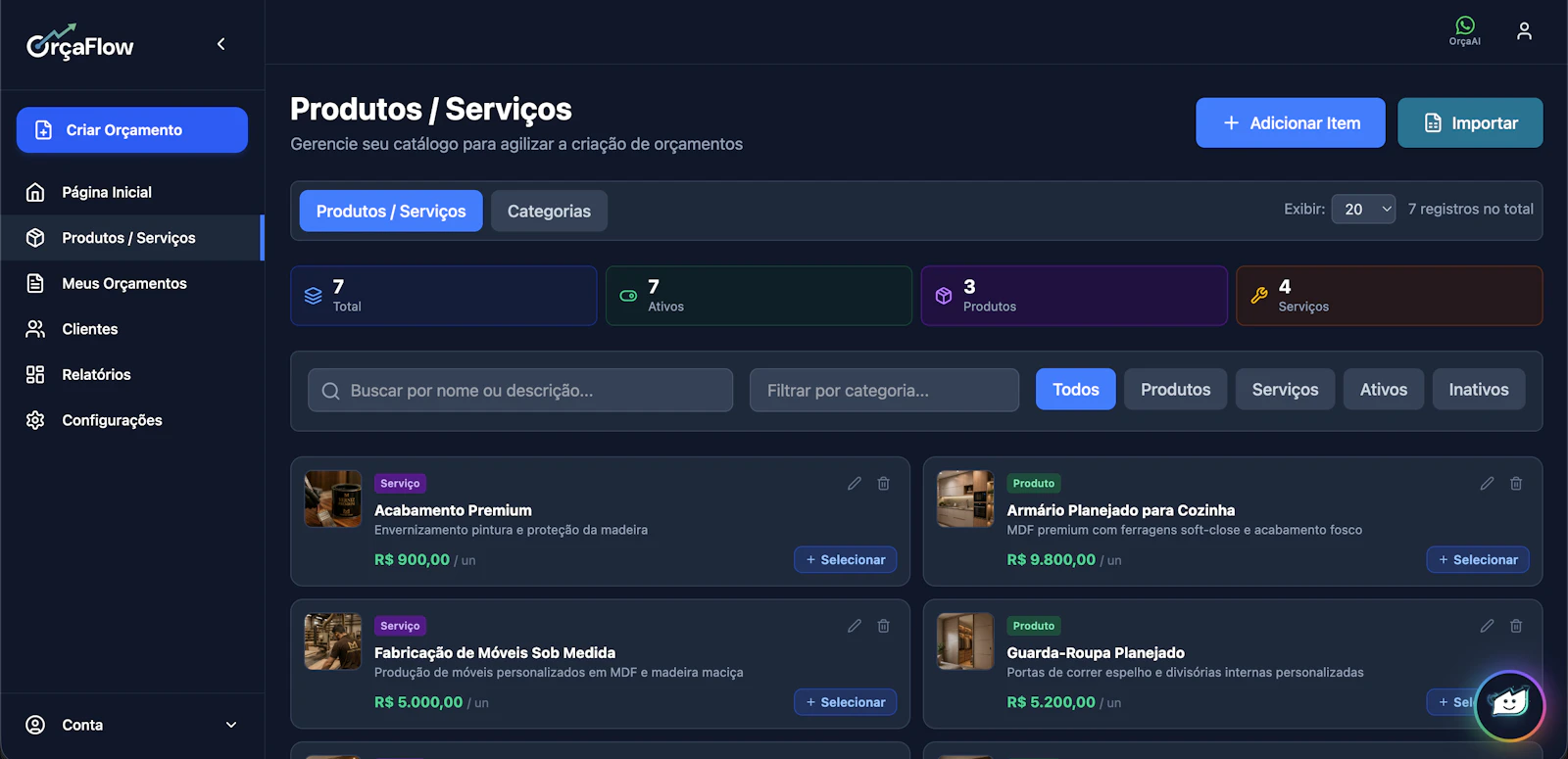 OrçaFlow screenshot 3
