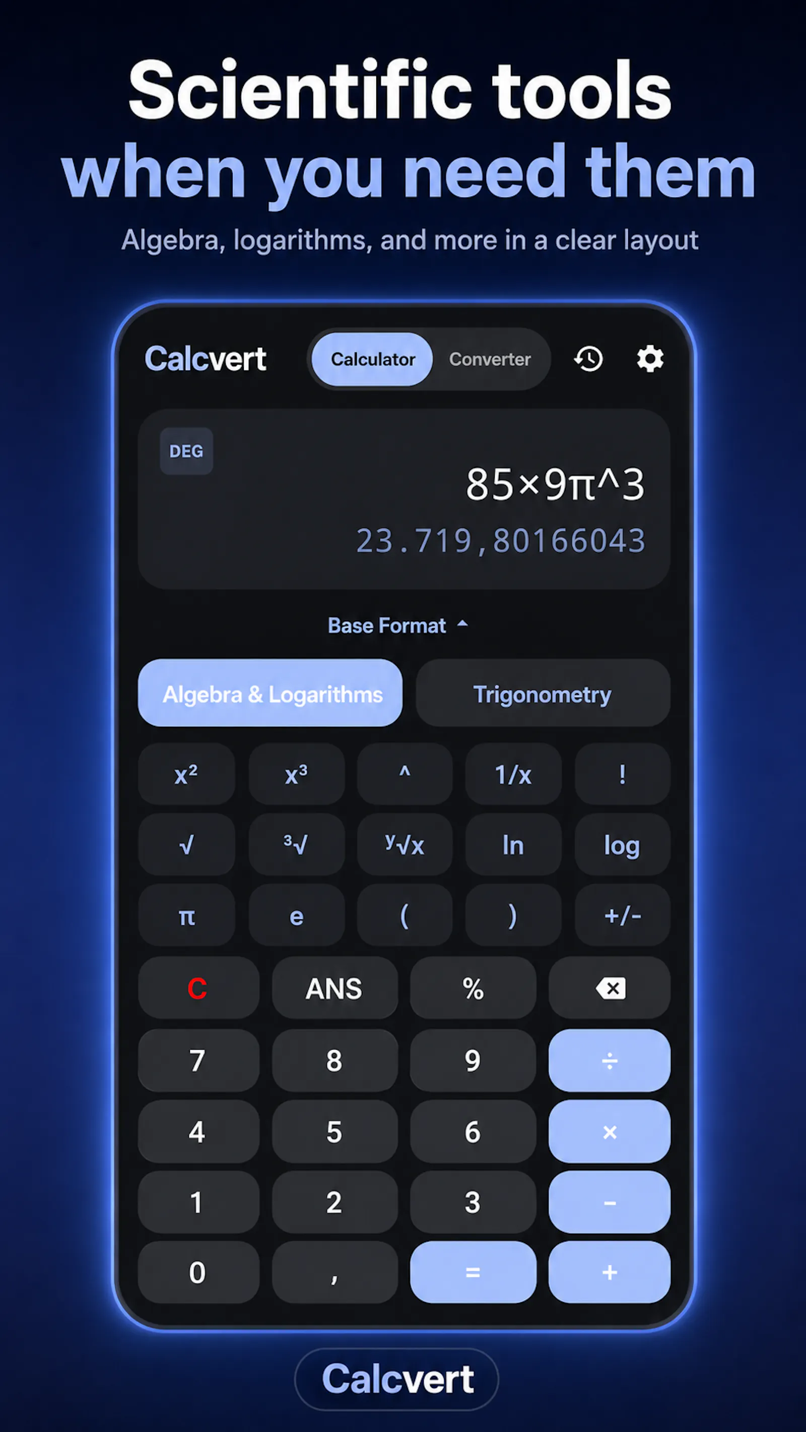 Calcvert: calculator converter screenshot 7