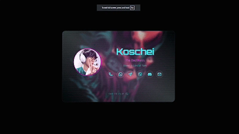 Digital Business Card screenshot 5