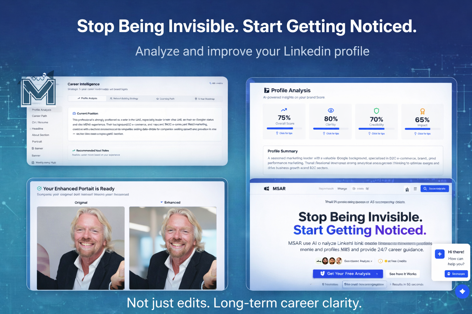 MSAR AI for LinkedIn - Screenshot 3 showing product features and functionality