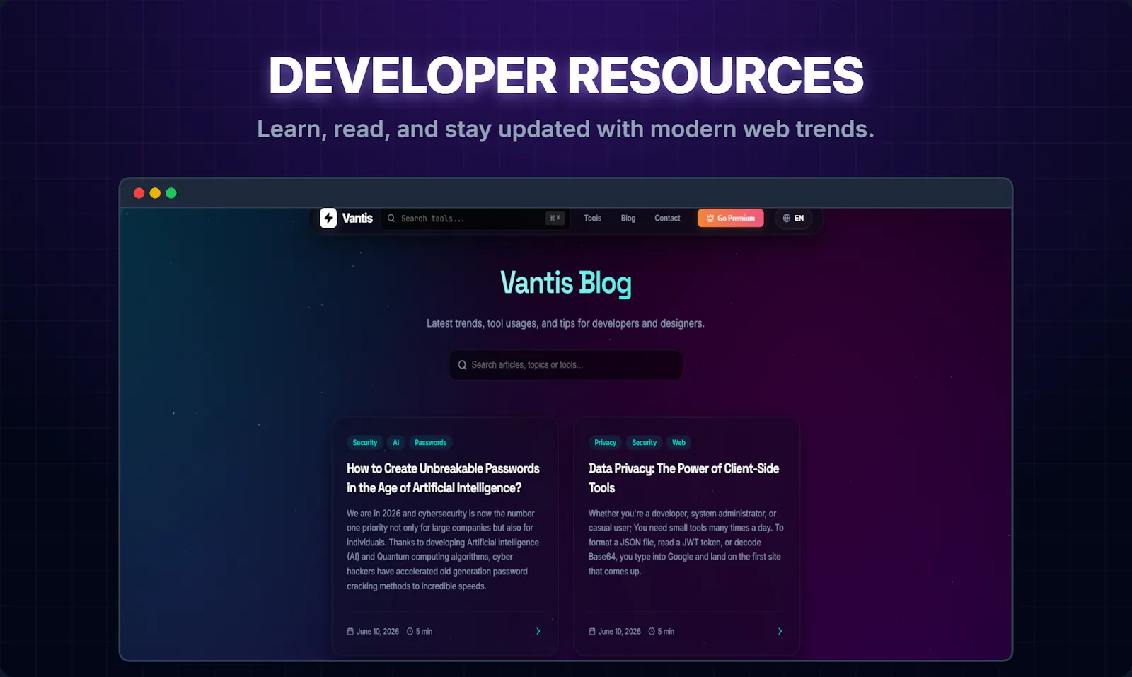 Vantis screenshot 5