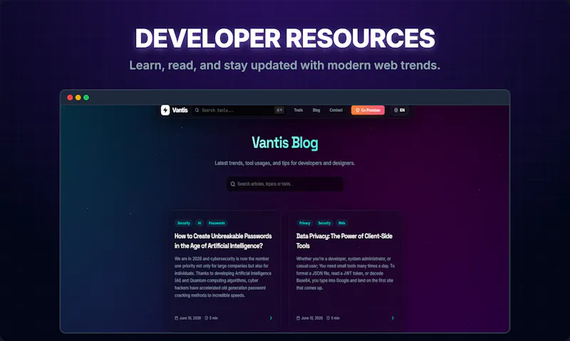 Vantis screenshot 5