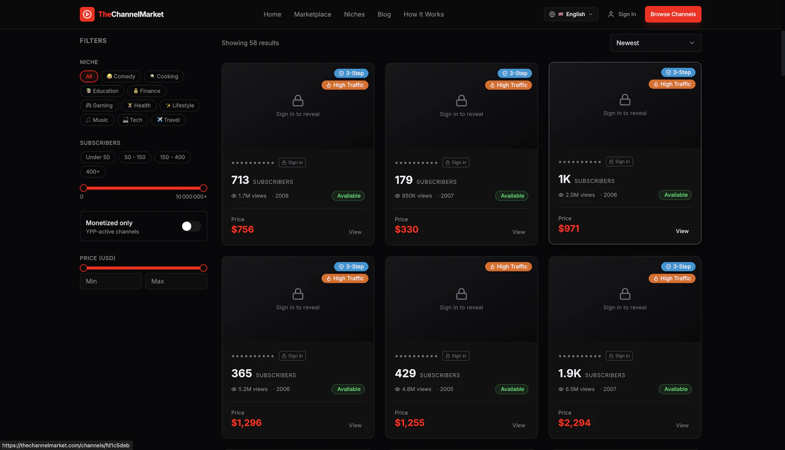 The Channel Market screenshot 3