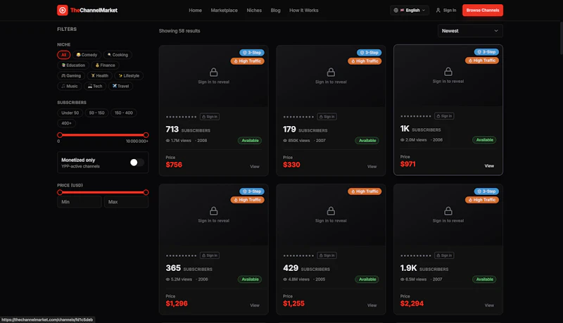 The Channel Market screenshot 3