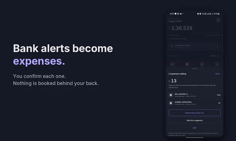 FairOwe: Expense & Split screenshot 2