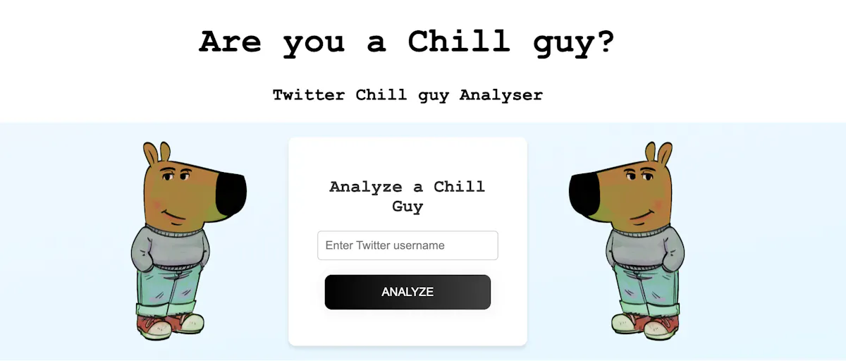 Chill Guy Analyzer AI