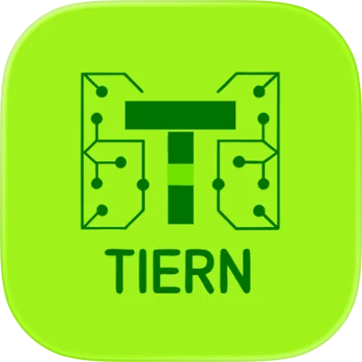 Tiern - Product Hunt launch logo and brand identity