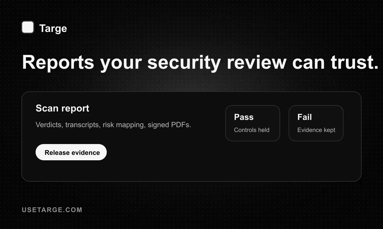 Targe - AI security & audits gallery image