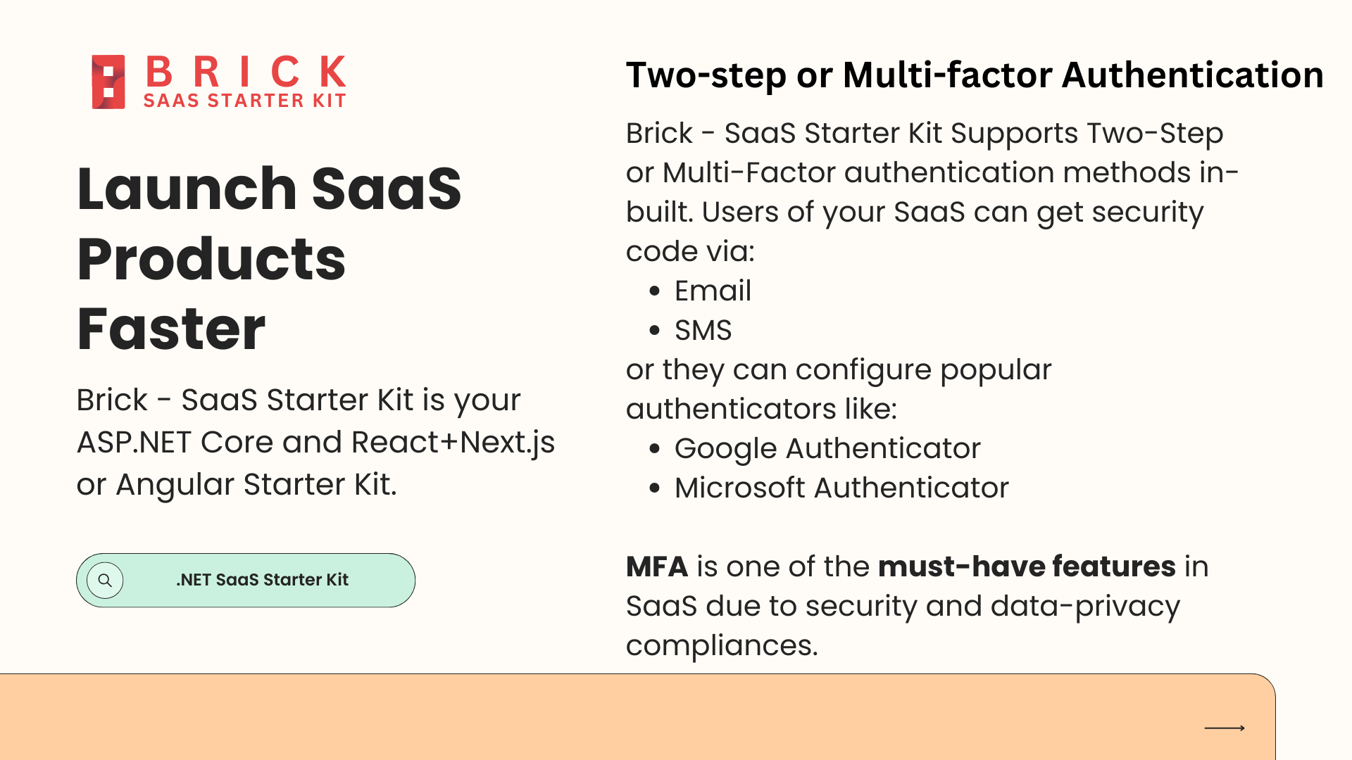 Brick - SaaS Starter Kit media 3