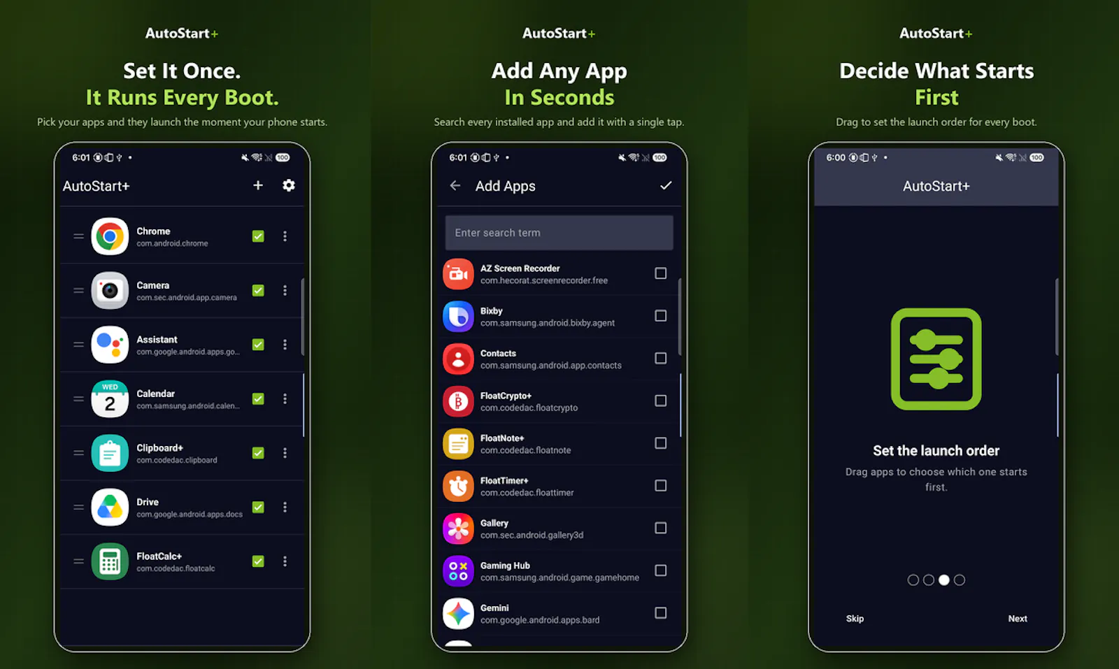 AutoStart+ screenshot 4