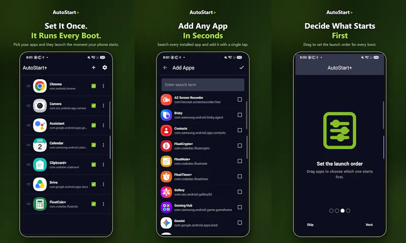 AutoStart+ screenshot 4