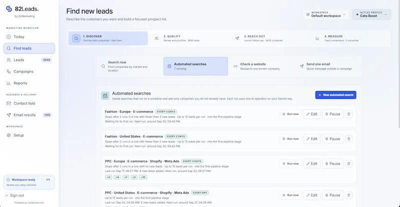82Leads screenshot 1