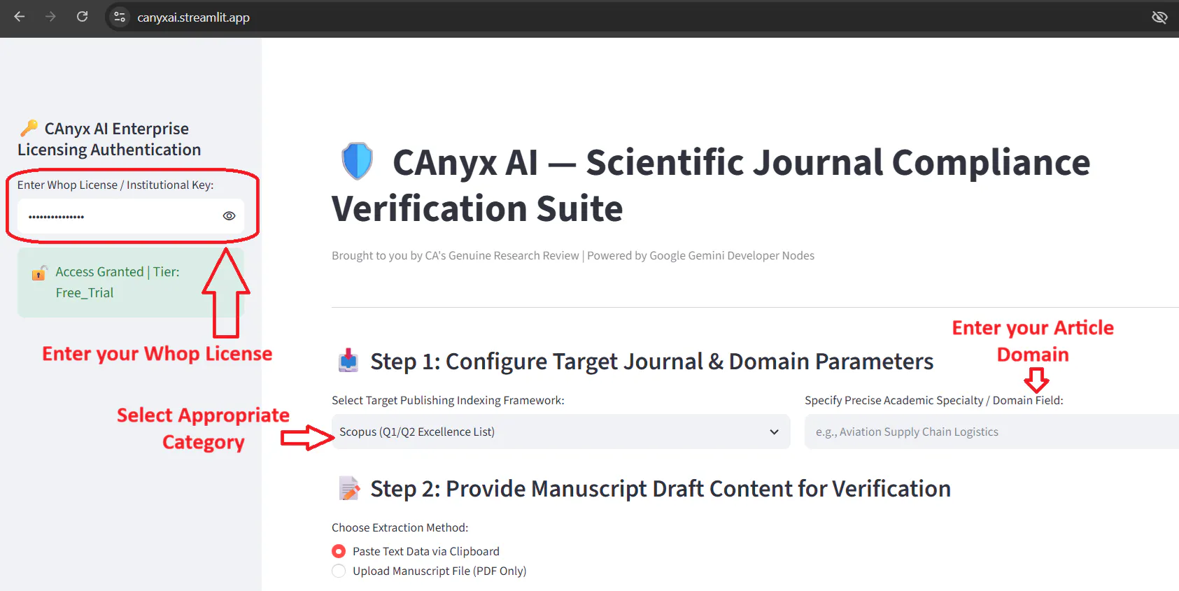 CAnyx AI — https://canyxai.streamlit.app gallery image