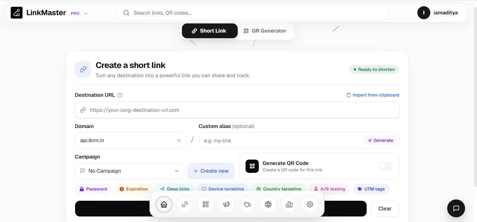 LinkMaster screenshot 1