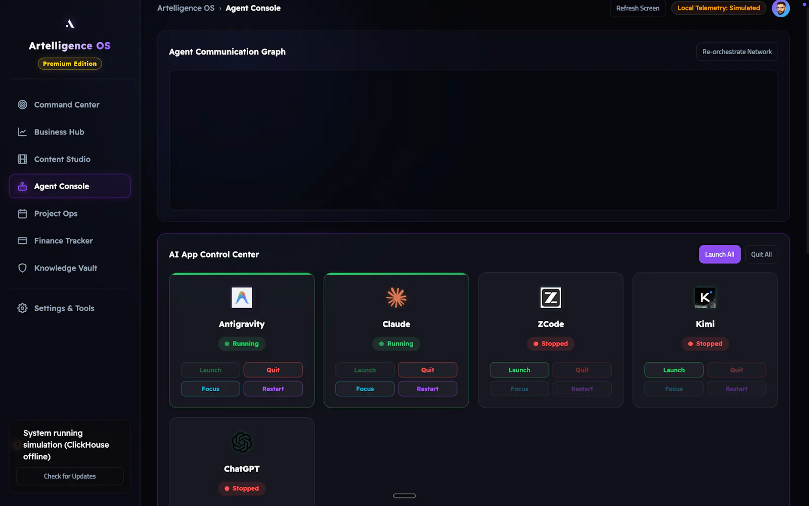 Artelligence OS screenshot 3