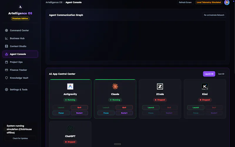 Artelligence OS screenshot 3