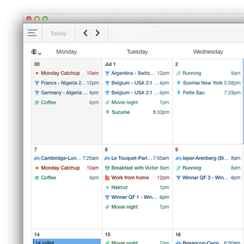 Sunrise for Mac gallery image