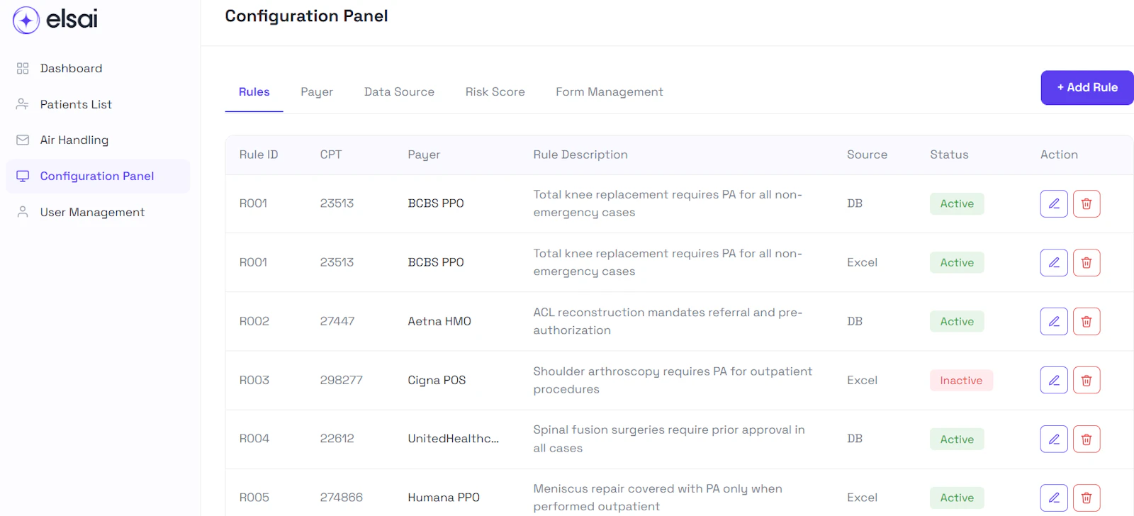 elsai Prior Authorization Agent screenshot 4