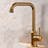 Antique Brass Finish Single Handle Swivel Kitchen Tap T02001