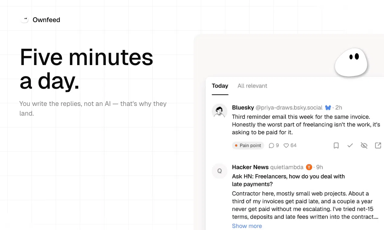 Ownfeed screenshot 4