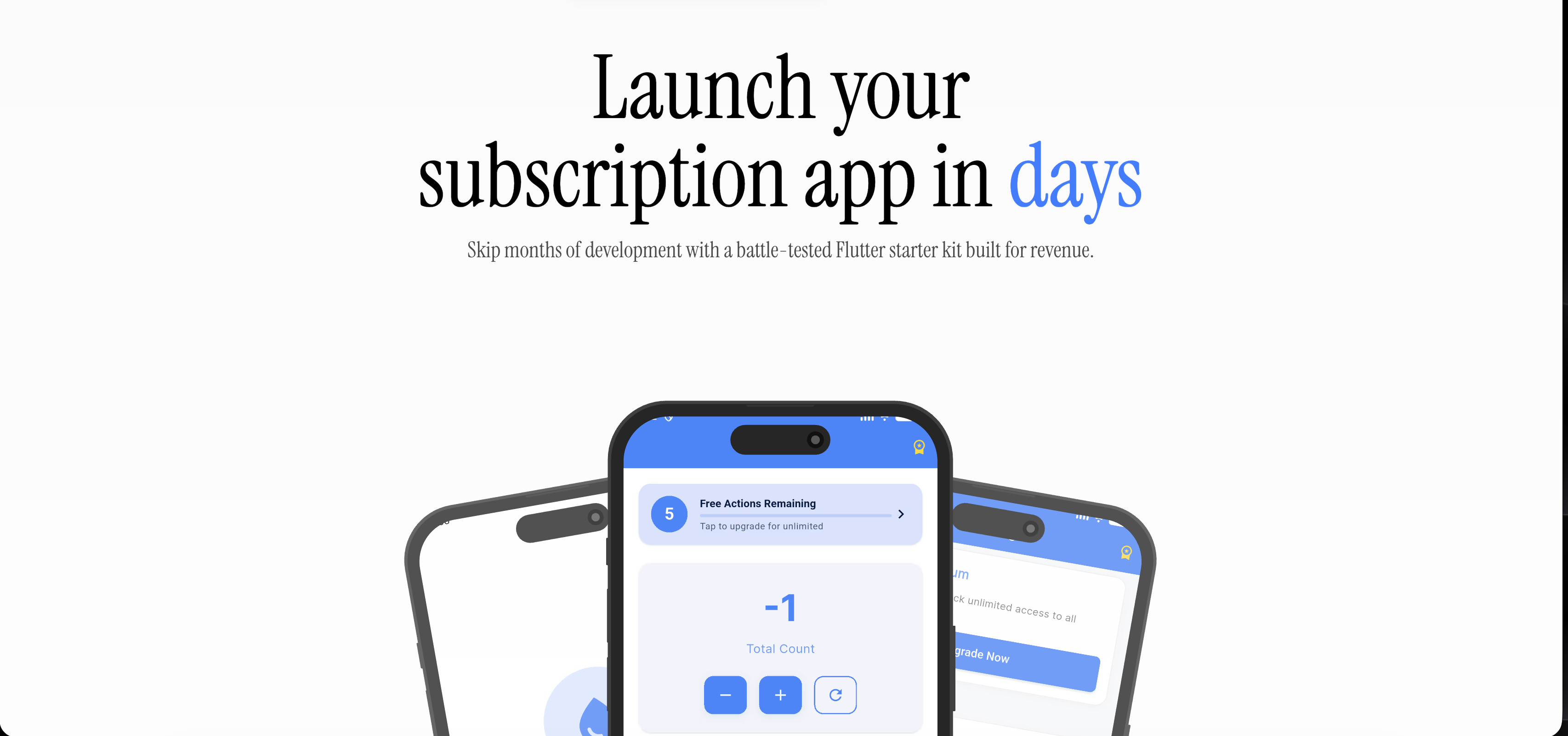 FlutterFast - Main product screenshot demonstrating key features and user interface