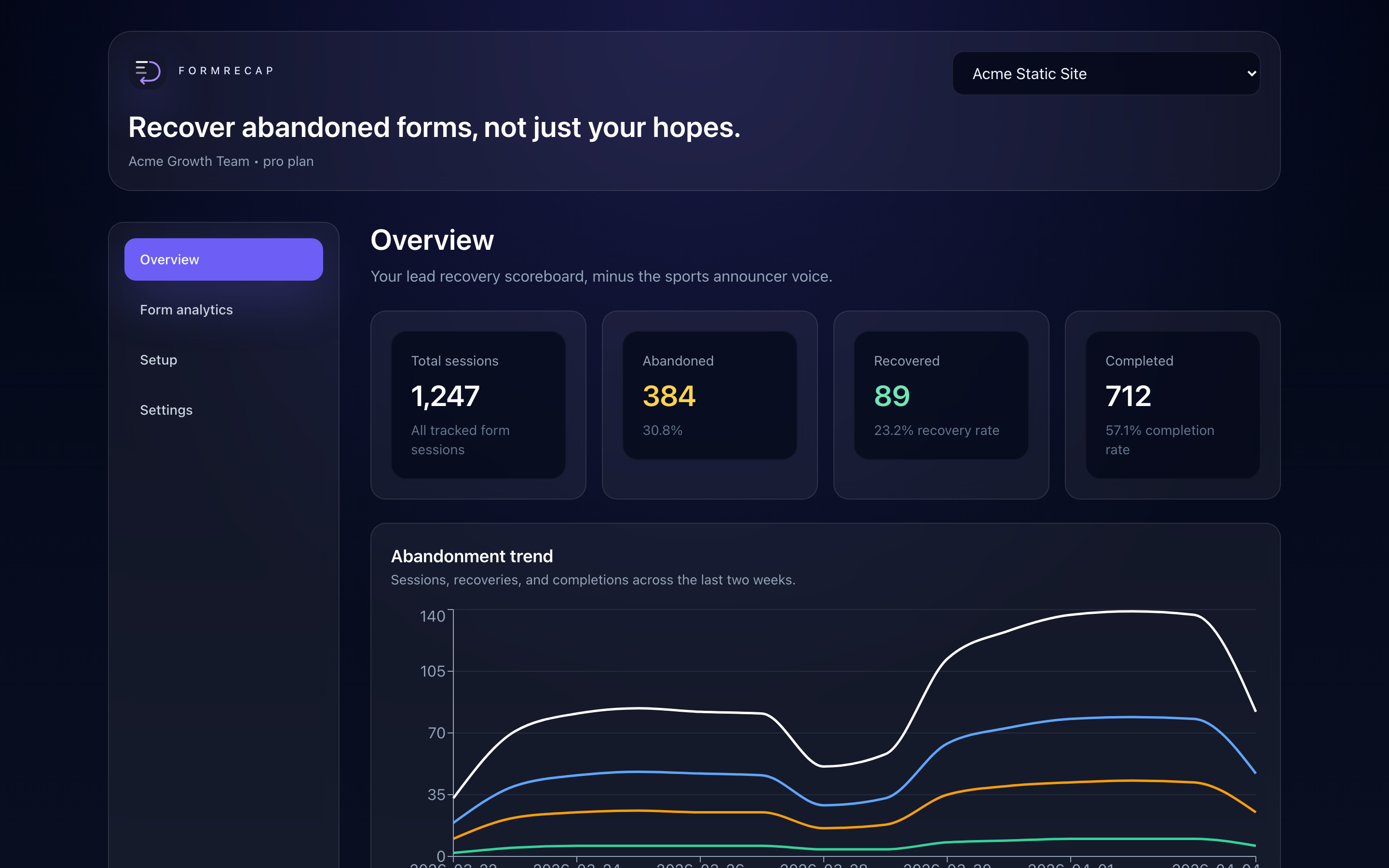 FormRecap gallery image
