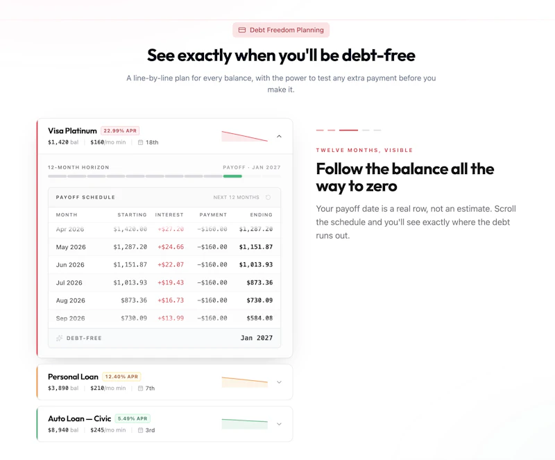 Tens of Dollars — Know your cash flow screenshot 3