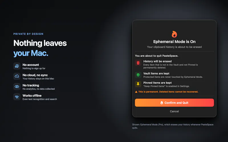 PasteSpace Clipboard Manager PRO 3.0 screenshot 4