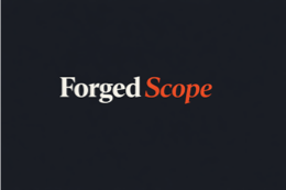 Forged Scope - Product Hunt launch logo and brand identity