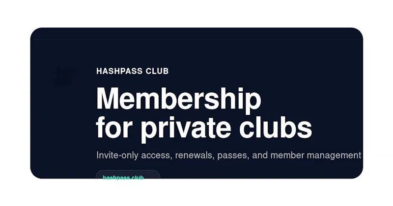 HASHPASS TECH screenshot 1