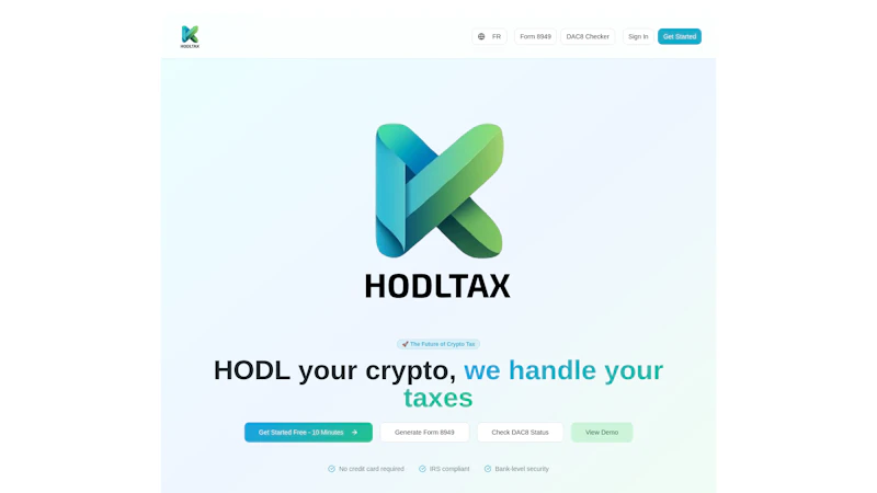 HODLTAX screenshot 1