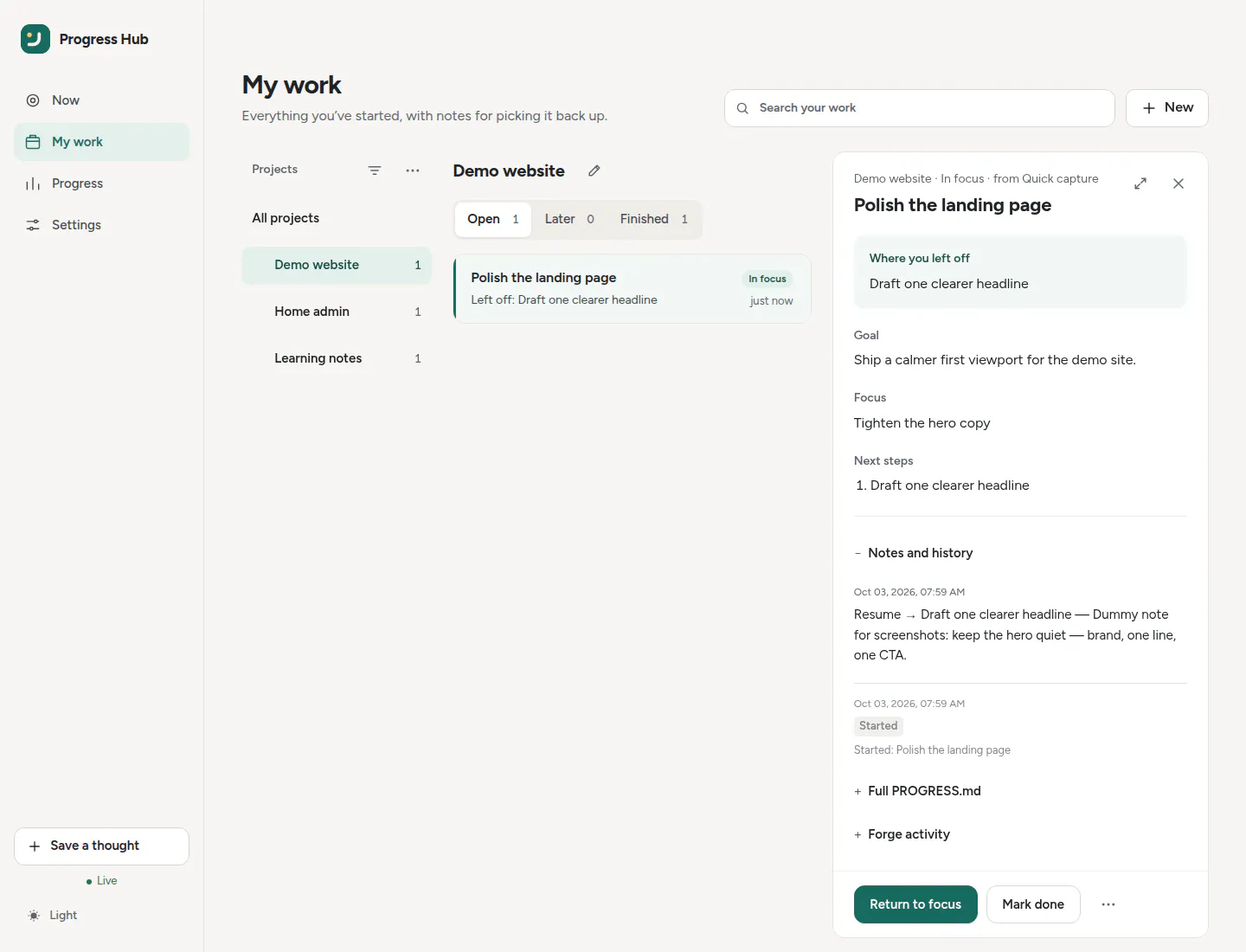 ADHD Progress Hub gallery image