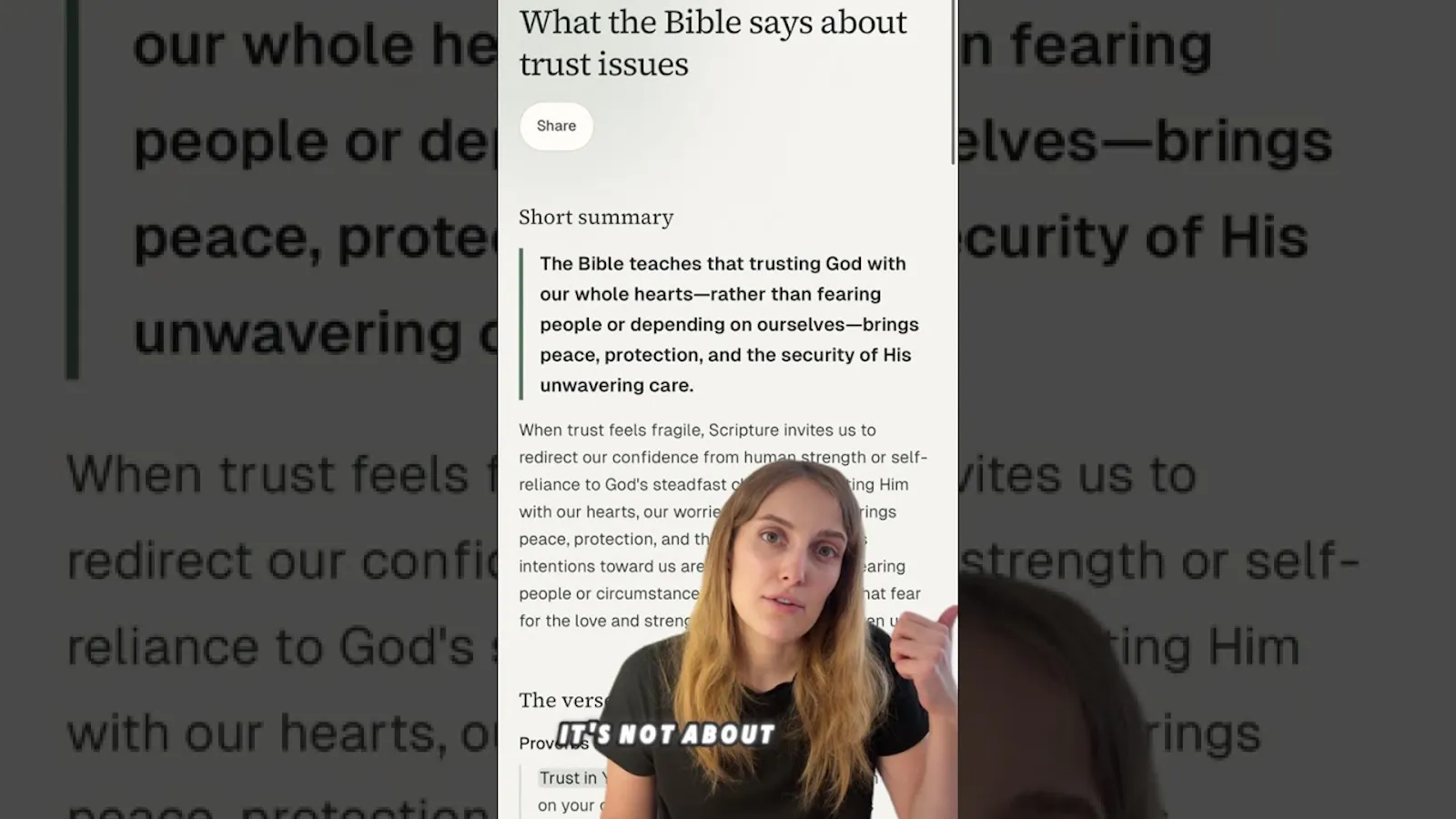 The Bible guide screenshot 1 (video preview)