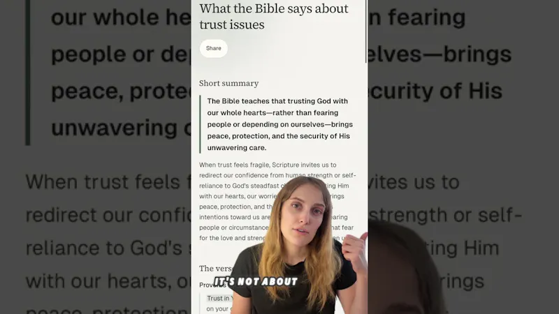 The Bible guide screenshot 1 (video preview)