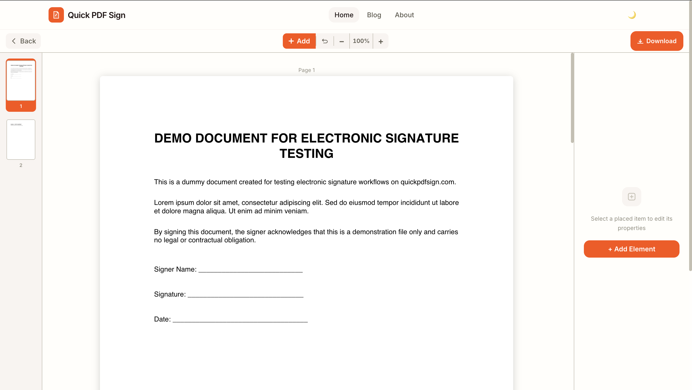 Quick PDF Sign gallery image