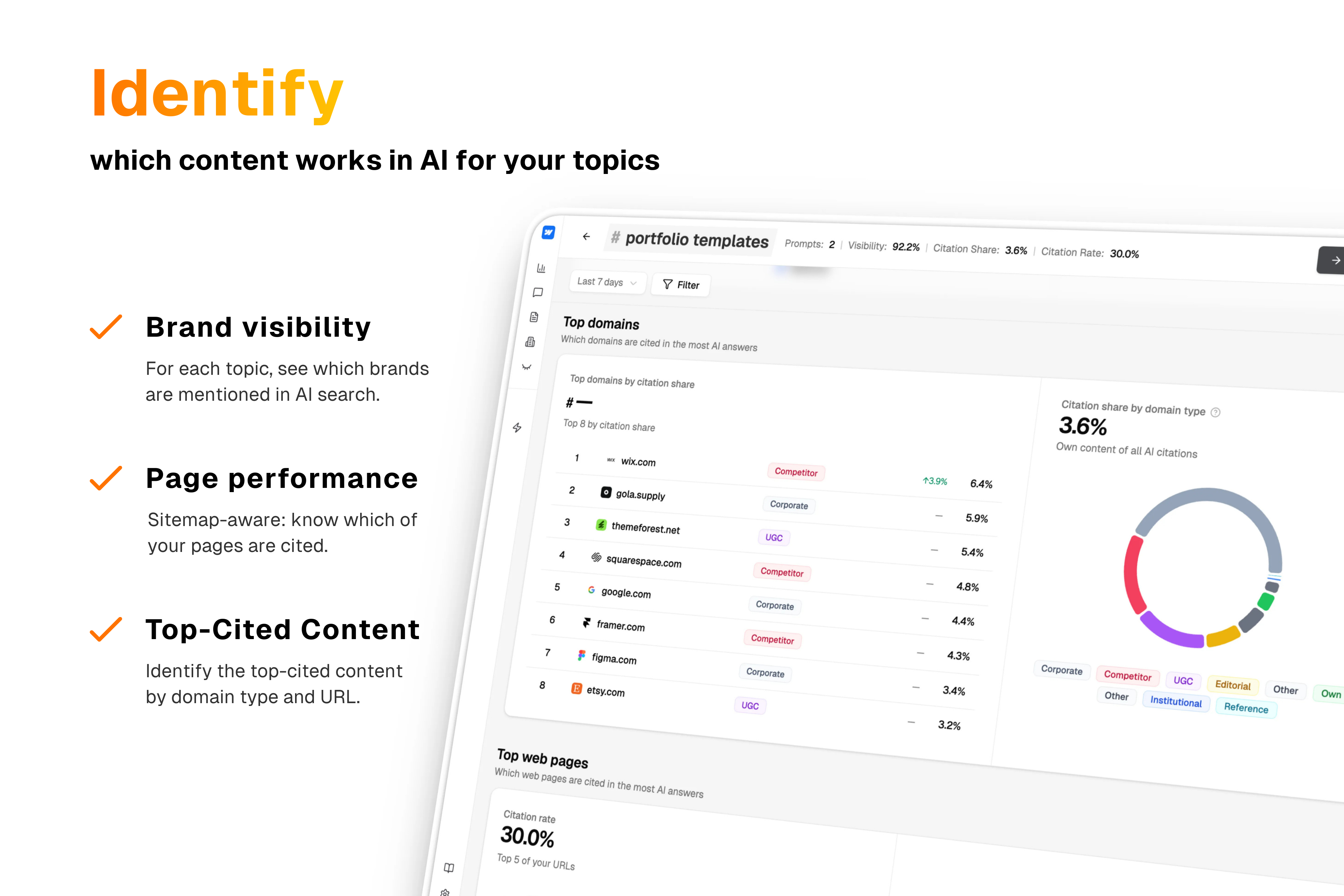 sitefire.ai - Screenshot 2 showing product features and functionality