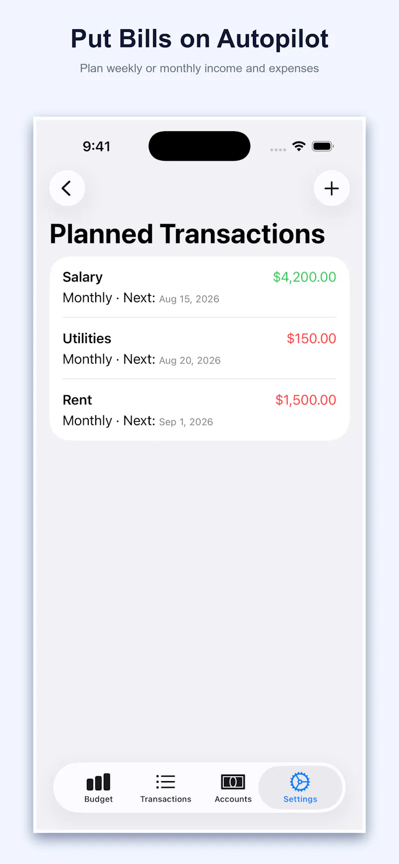PlanOnce 1.1 screenshot 3