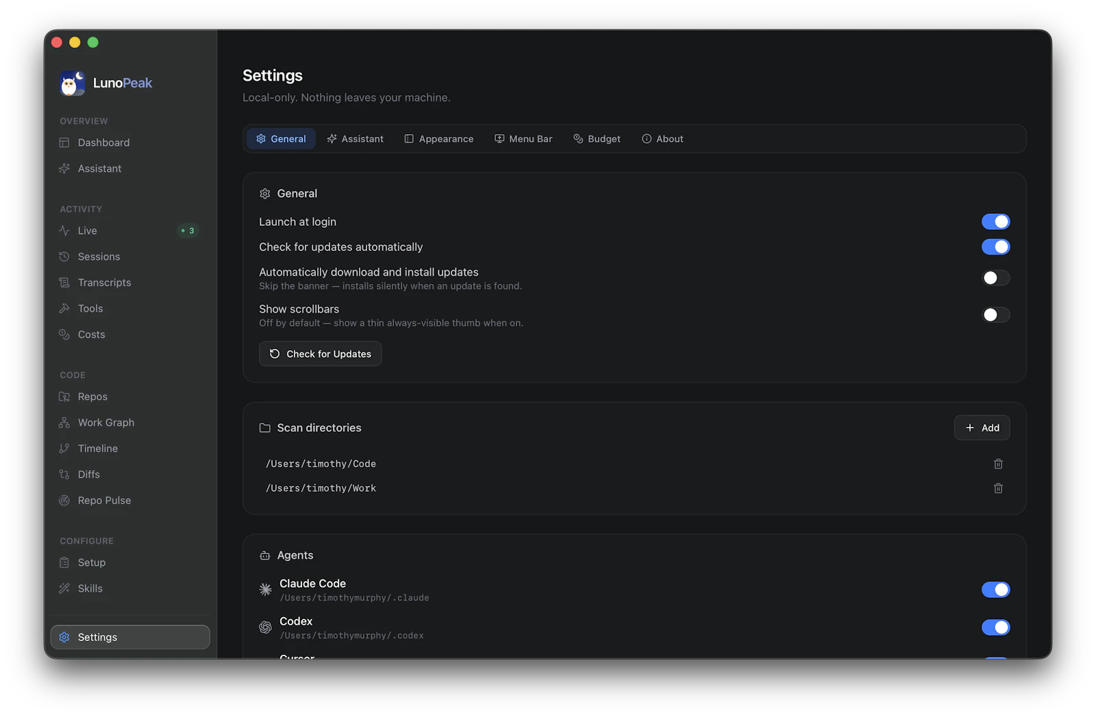 LunoPeak screenshot 10