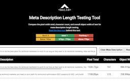 Page Title Length Testing Tool media 1